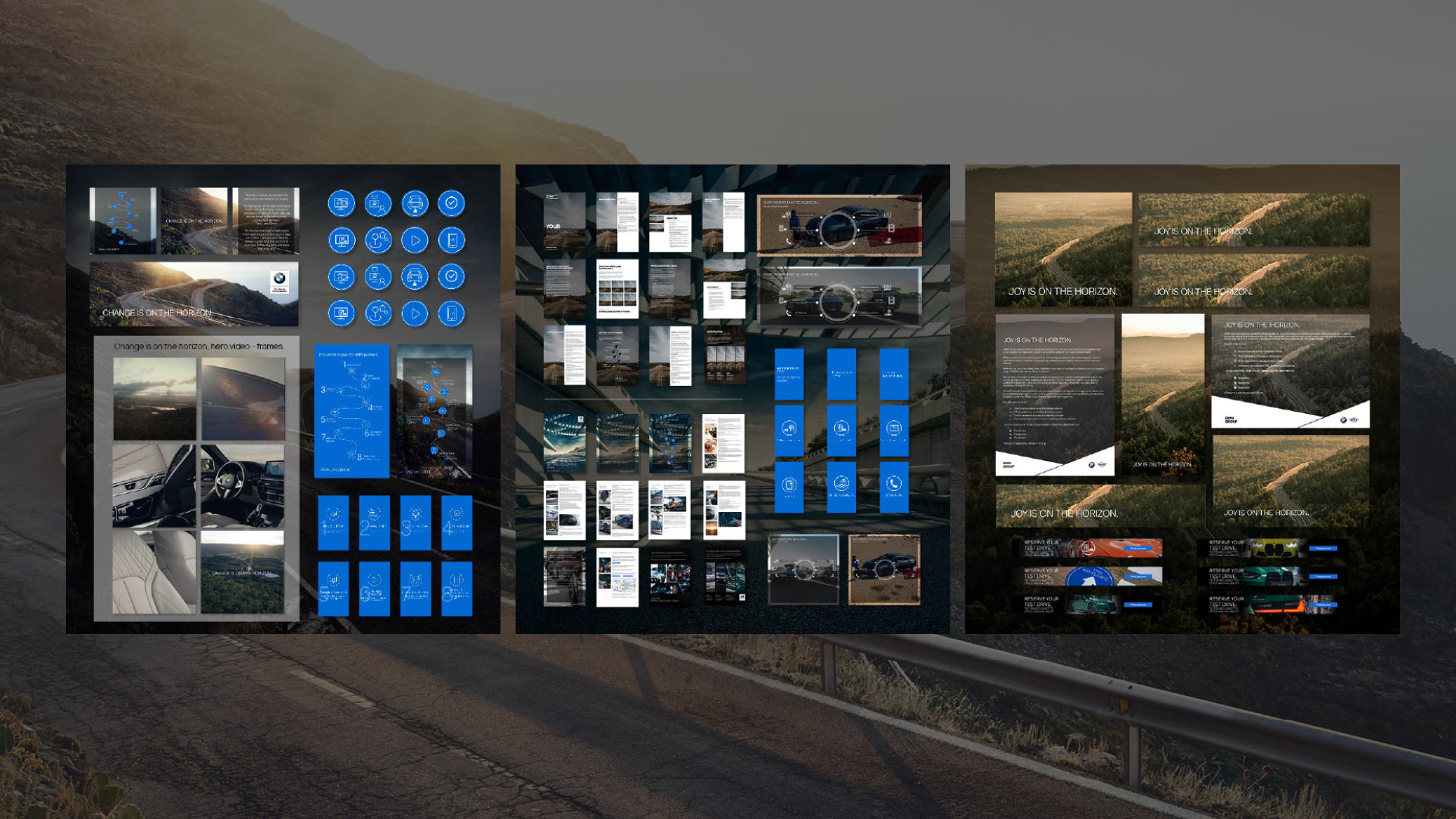 Campaign assets across BMW Group