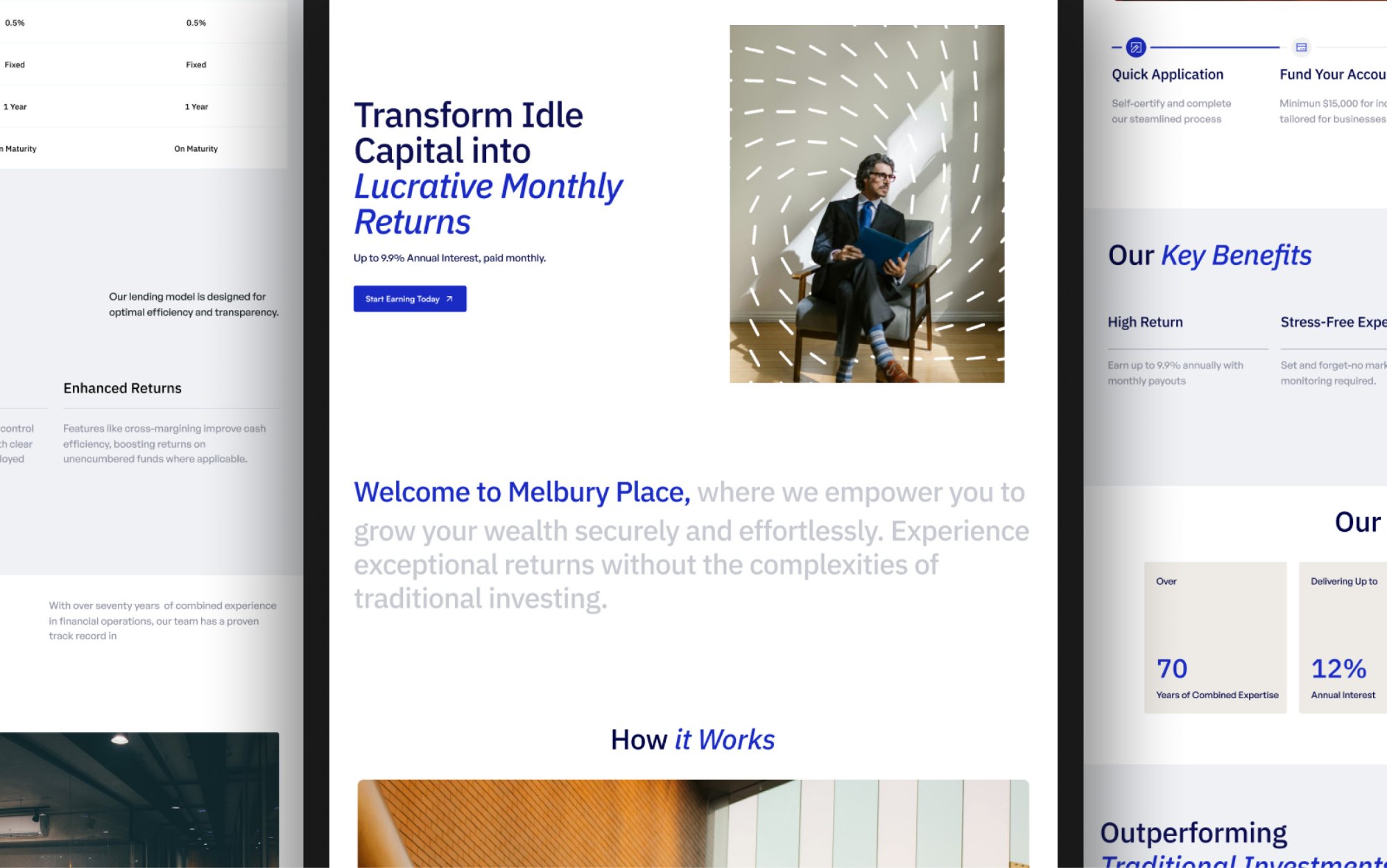 Melbury Place · Website